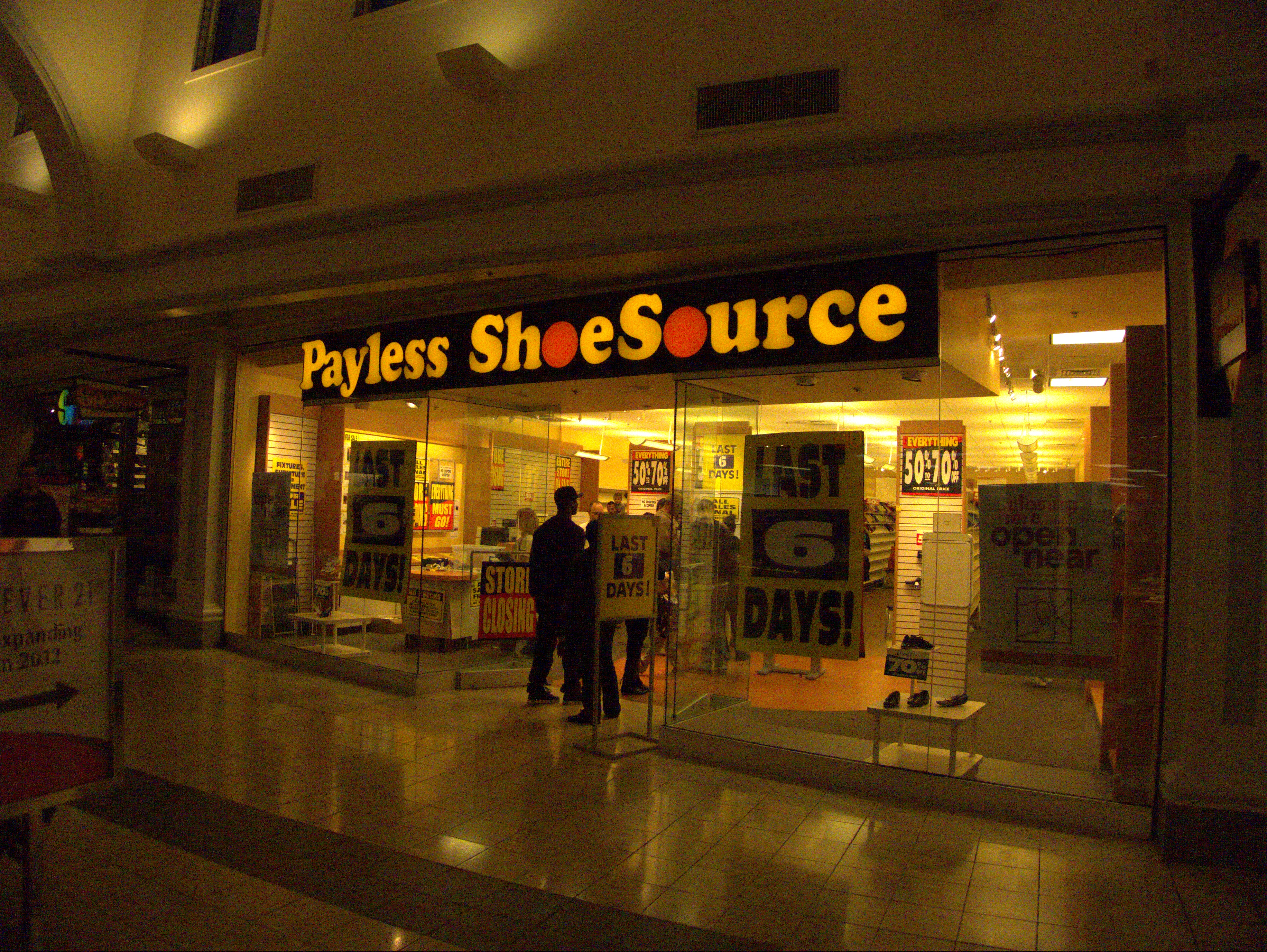 payless shoes financials