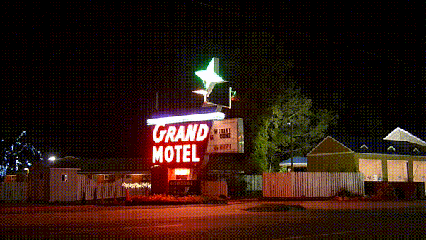 Grand Motel Sign